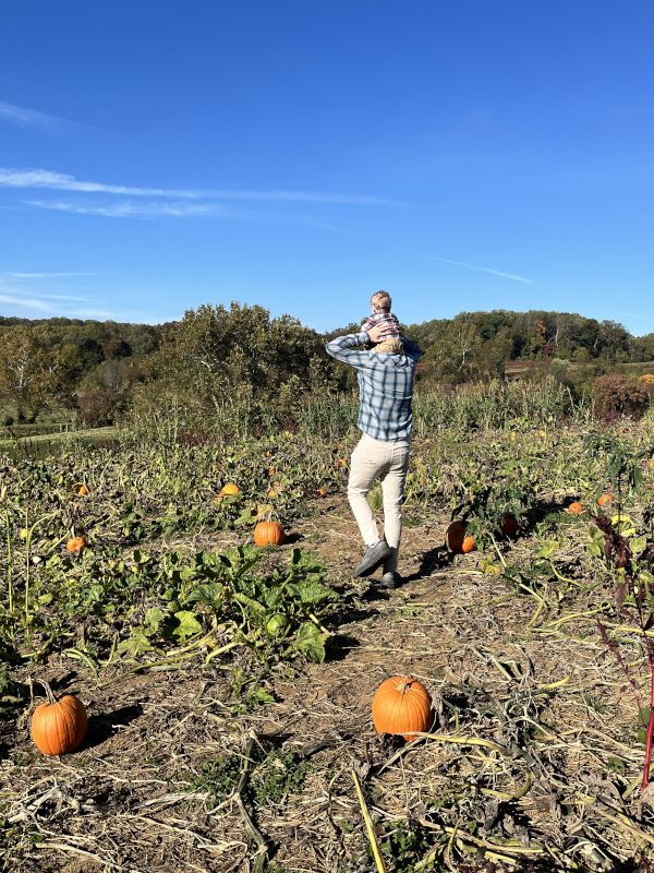 At the Pumpkin Patch