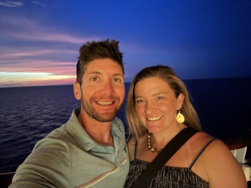Enjoying a Sunset