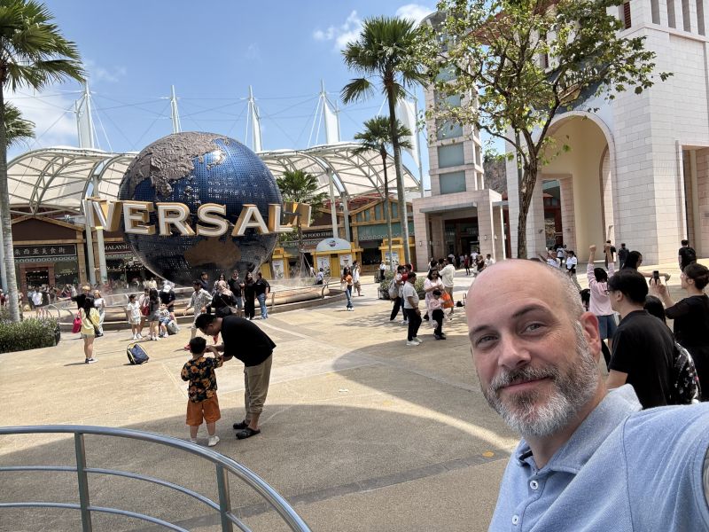 At Universal Studios