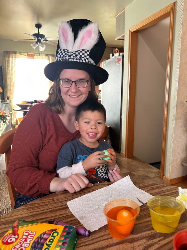 Dying Easter Eggs