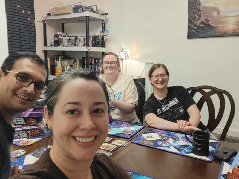 Game Night with Some of Stacie's Friends