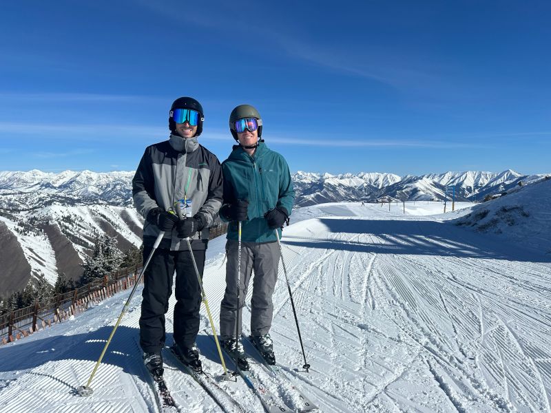 Skiing in Sun Valley 
