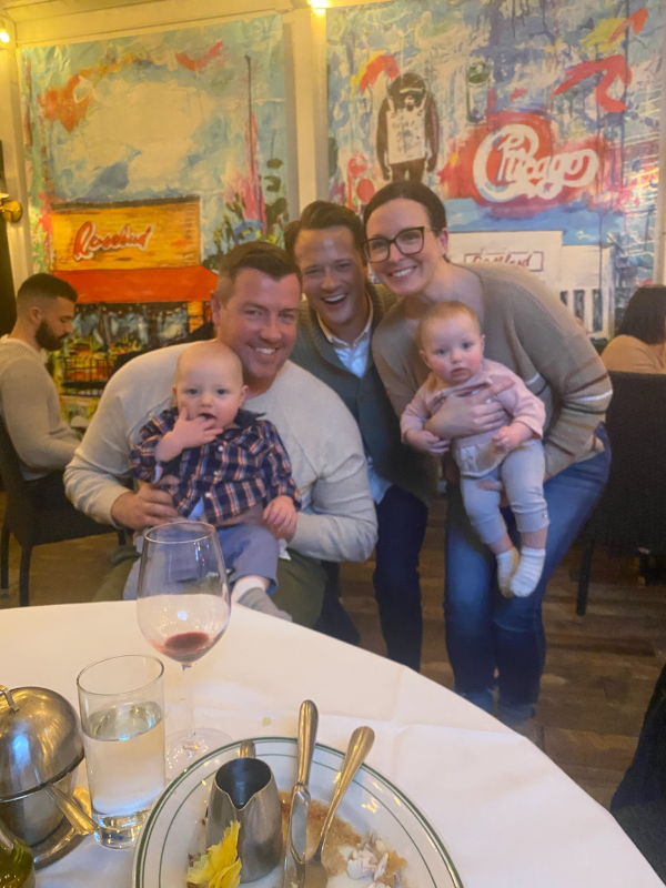 Lunch With a Friend & Her Twins