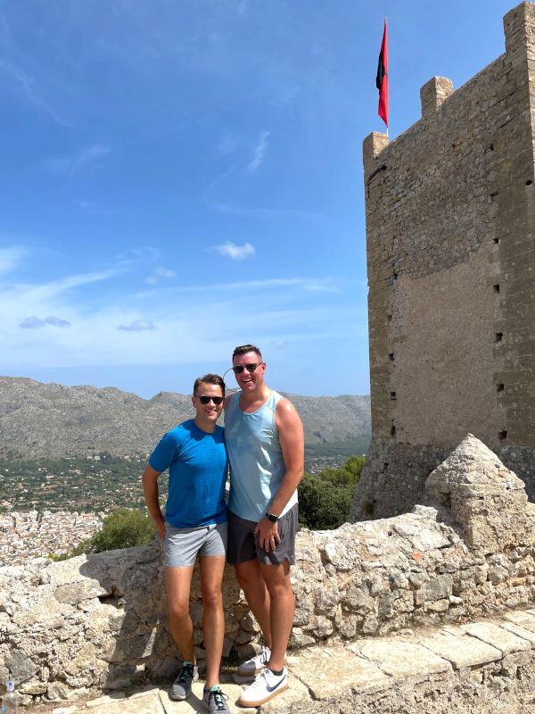 Climbing a Mountain in Spain