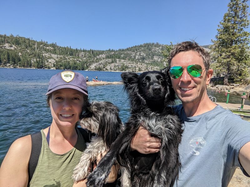 At the Lake in Pinecrest, California