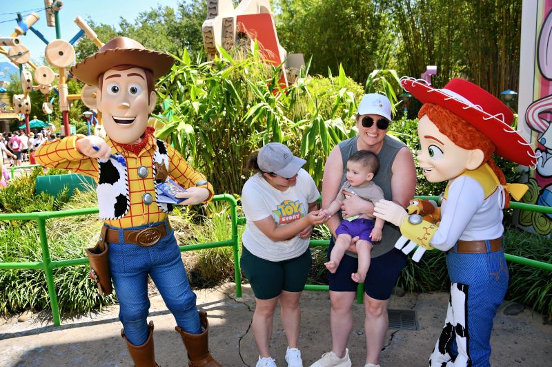 Moms and Desi at Disney