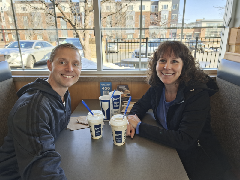 Sharing a Lunch Date