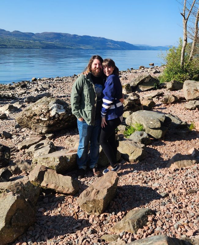 On a Trip to Loch Ness in Scotland