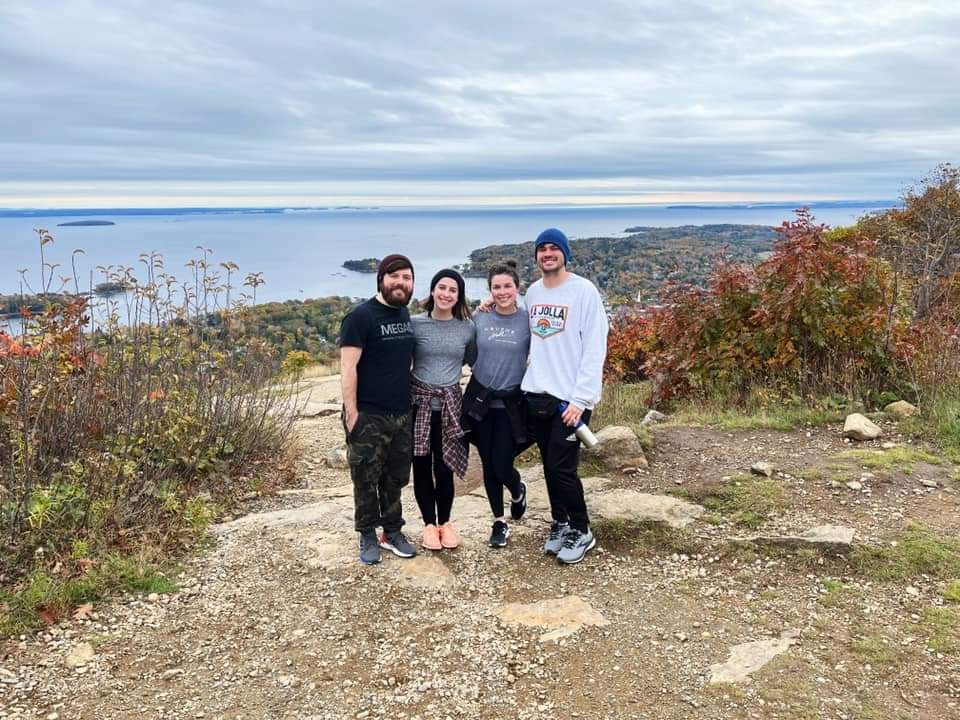 Hiking in Maine
