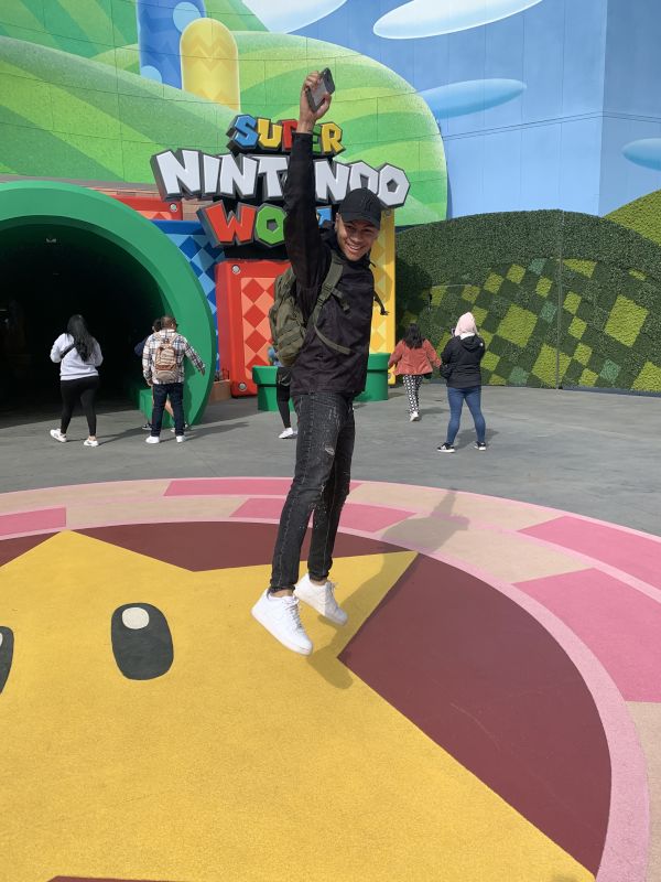 Ready for Nintendo World at the Universal Studios