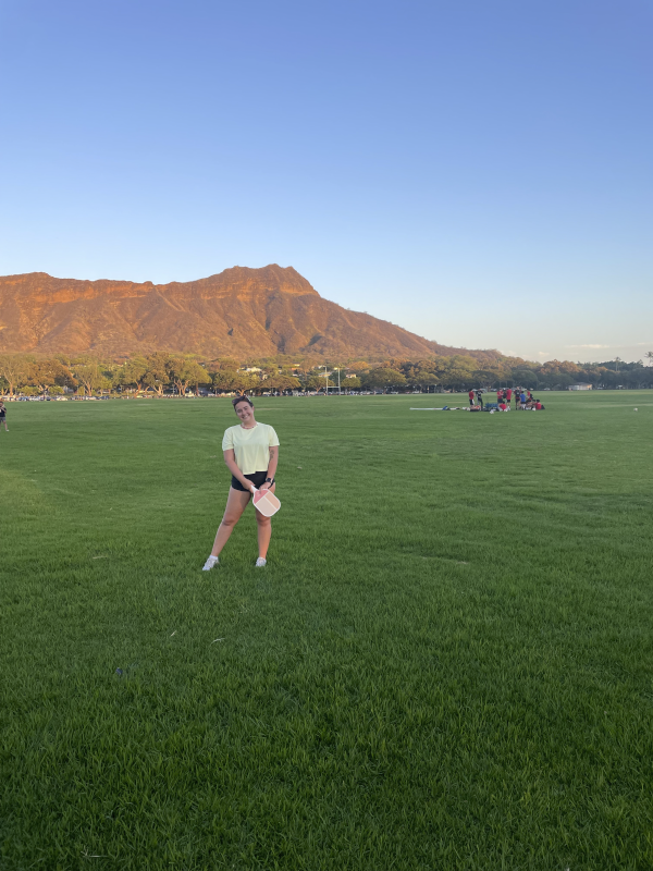Playing Pickleball in Hawaii